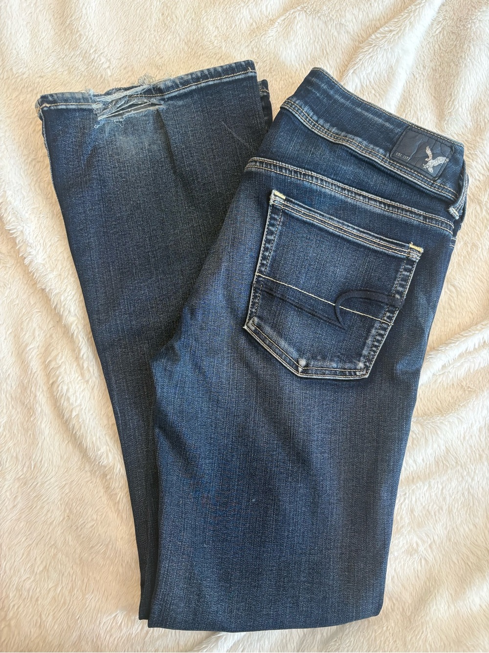American Eagle Outfitters Dark Indigo Bootcut Jeans